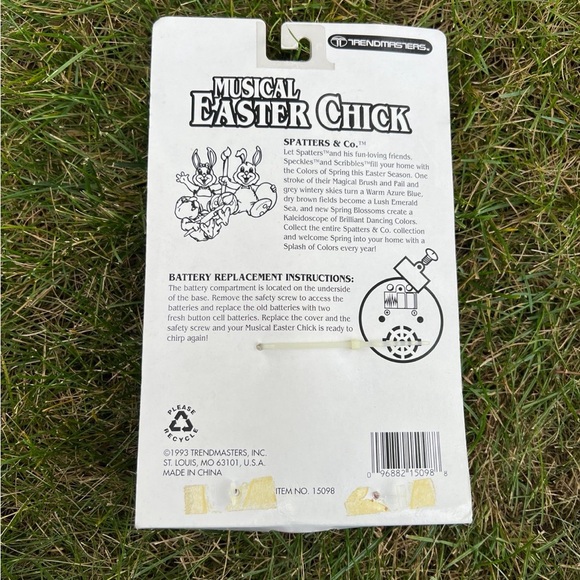 Vintage TrendMasters Musical Easter Chick from 1993 - Picture 2 of 4